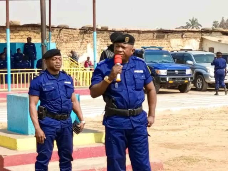 Lubumbashi : la police du Haut-Katanga en première ligne contre le choléra