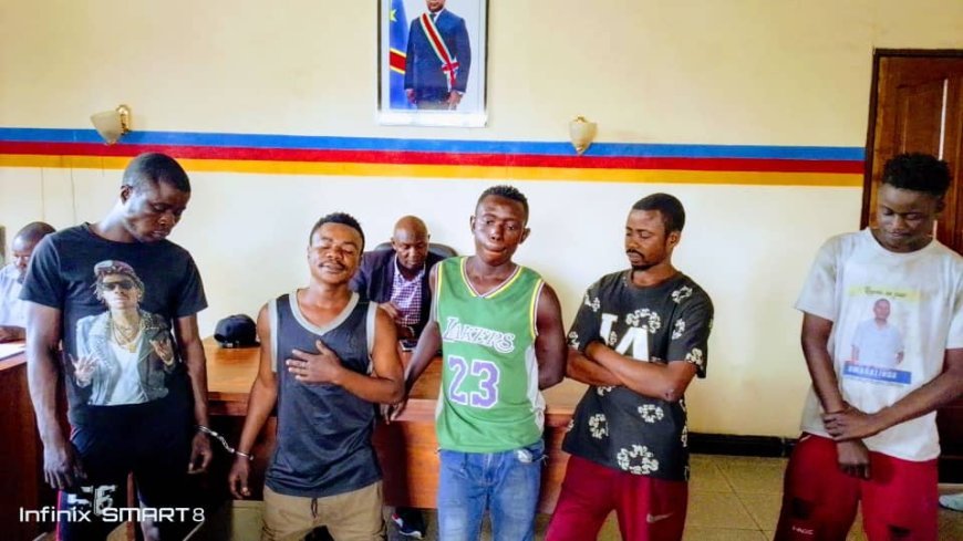 Beni: 5 voleurs de cacaos présentés à l'autorité Communale de Bulongo