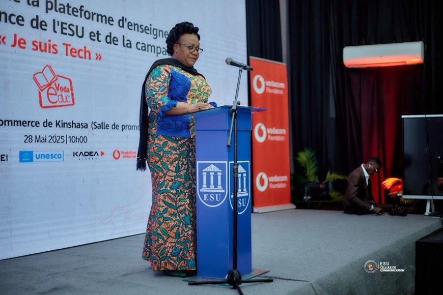 ESU: La RDC entre dans l'ère du numérique éducatif avec le lancement de la plateforme d'enseignement à distance «Je Suis Tech»