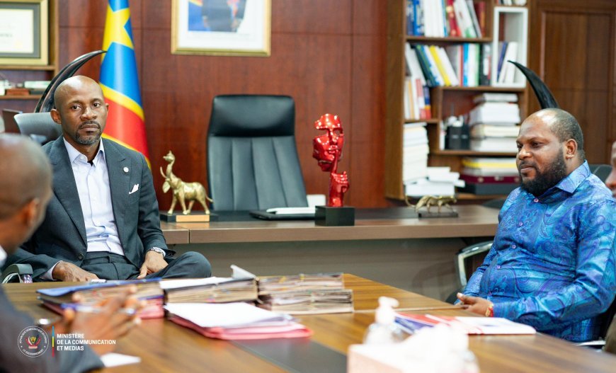 RDC: Les Caméramans congolais s'organisent et reçoivent le soutien du Ministre Muyaya