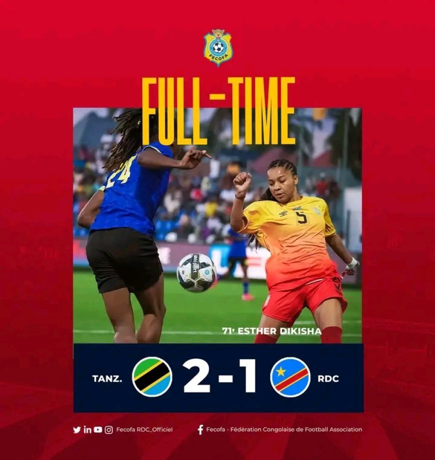 CAN féminine/Maroc 2024 : Les Léopards courbent l’échine face à la Tanzanie à Dar-es-Salaam