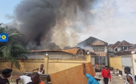 Incendie à Barumbu : un entrepôt appartenant à des expatriés chinois ravagé par les flammes