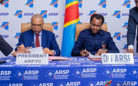 RDC: L'ARSP et l'ARPTC s'unissent pour la promotion des entreprises congolaises dans les télécommunications