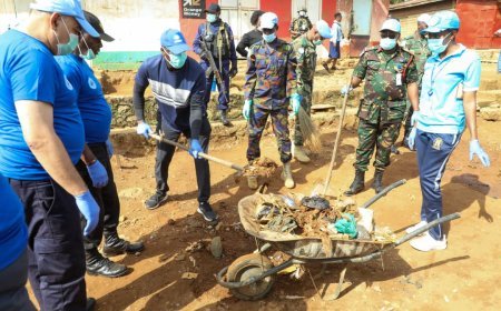 Beni: les Casques Bleus en appui aux autorités locales pour assainir la ville