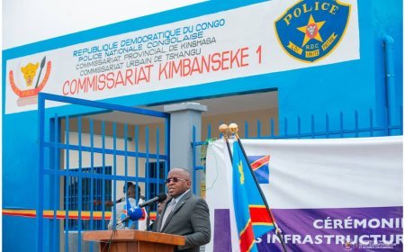 Kinshasa: La Police Nationale se rapproche des citoyens à Kimbanseke