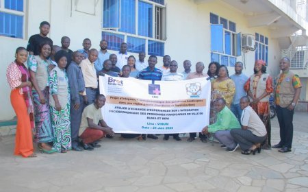 Beni : Une Mutuelle rend autonomes une cinquantaine de personnes handicapées