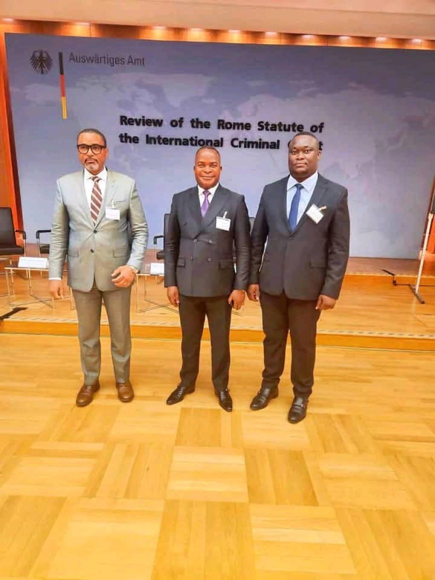 Une voix congolaise s’impose à Berlin dans la réforme du droit pénal international