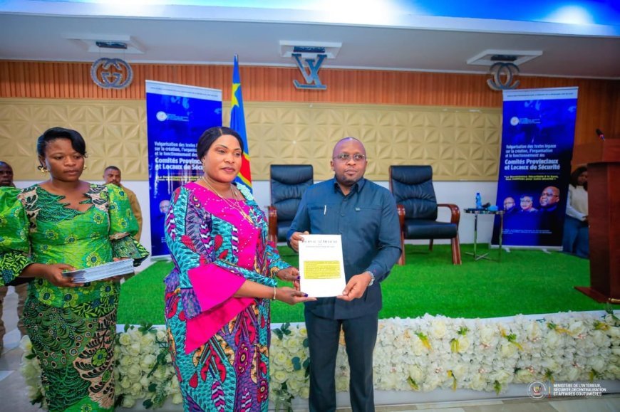 RDC : Shabani lance une réforme locale de la sécurité pour renforcer la gouvernance de proximité
