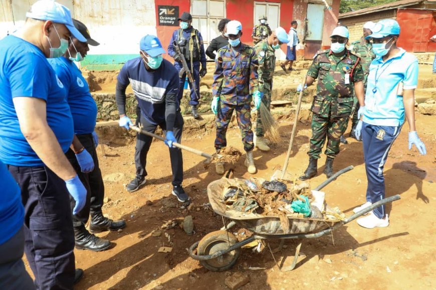 Beni: les Casques Bleus en appui aux autorités locales pour assainir la ville