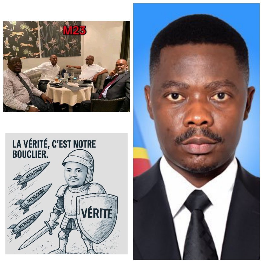 Le M23/AFC à court d'idées : Quand la désinformation ressort les vieux clichés pour attaquer Muyaya