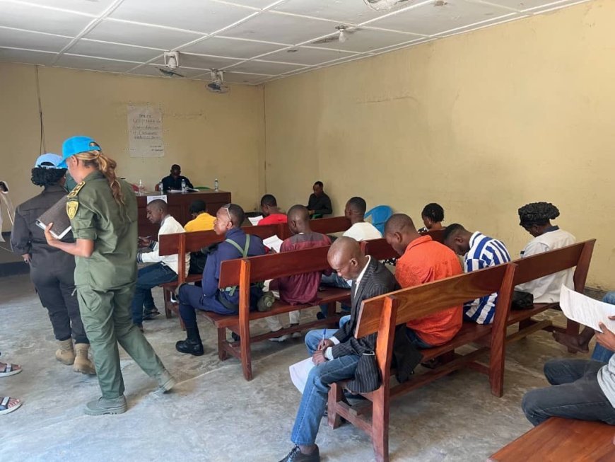 Beni : La MONUSCO forme des agents pénitentiaires à la lutte contre la radicalisation en milieu carcéral