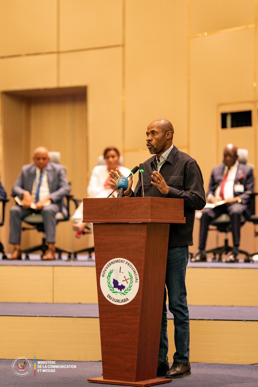 « La Communication, clé de voûte stratégique pour les provinces congolaises »: Patrick Muyaya aux Gouverneurs