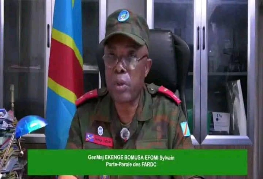 FARDC démentent les allégations de massacre à Moba : « Fausse et dénuée de tout fondement »