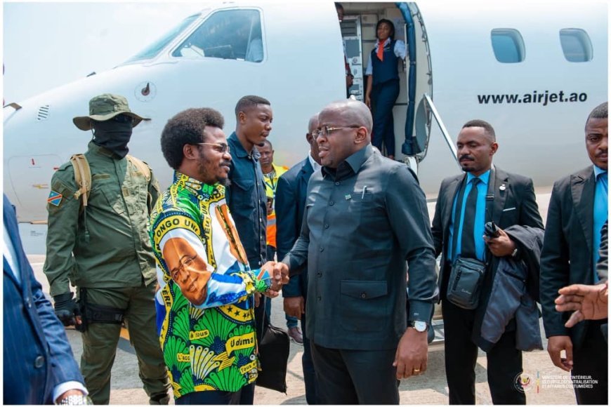 Tshopo : Jacquemain Shabani en mission de paix à Kisangani pour réconcilier Mbole et Lengola