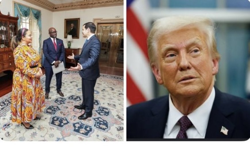 Trump Rencontre les Ministres des Affaires Étrangères Rwandais et Congolais Après la Signature de l'Accord de Paix