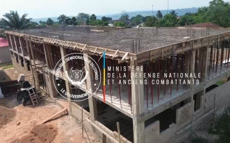 RDC : Des infrastructures modernes en construction pour la montée en puissance des FARDC