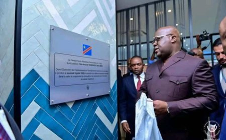 RDC : Tshisekedi transforme l’UPN avec un complexe sportif et des infrastructures modernisées
