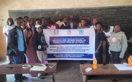 Bunia : la MONUSCO sensibilise les jeunes du quartier Lembabo sur les dangers de la désinformation et les invite à devenir acteurs de paix