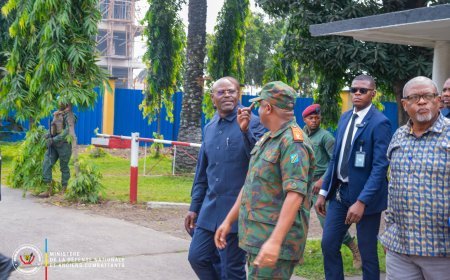 Kinshasa : Le VPM Guy Kabombo poursuit sa mission d’itinérance au sein des FARDC
