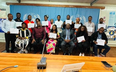 Bunia : la MONUSCO forme les membres de la Cellule Technique Mixte de la Masculinité Positive pour lutter contre les violences sexuelles et basées sur le genre en Ituri