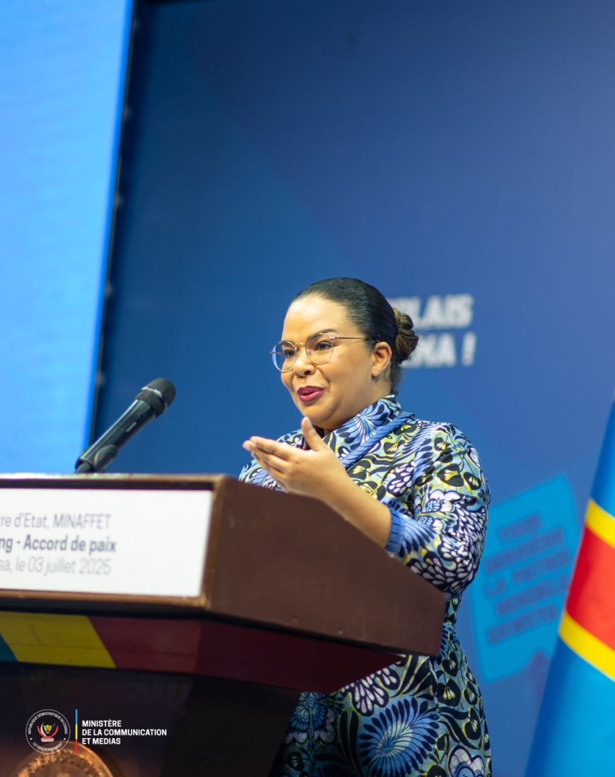 « Nous ne sommes pas dans cette logique » : Thérèse Kayikwamba annonce la fin des intégrations automatiques des groupes armés