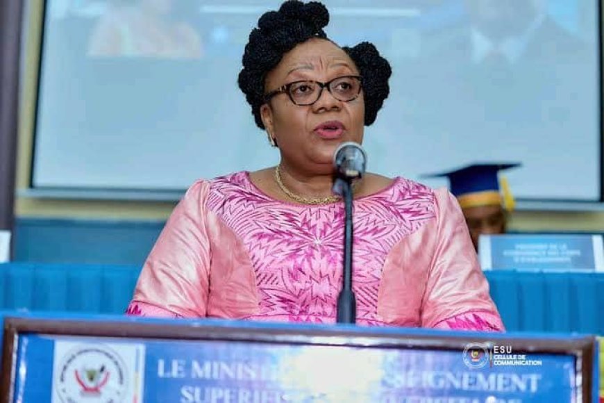 RDC : Le système LMD à mi-parcours, un tournant pour l’enseignement supérieur, selon Marie-Thérèse Sombo