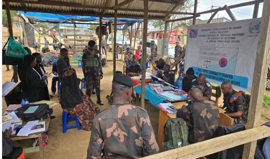 Lubero : Vingt-quatre militaires condamnés pour violations graves des droits humains au terme d’audiences foraines appuyées par la MONUSCO