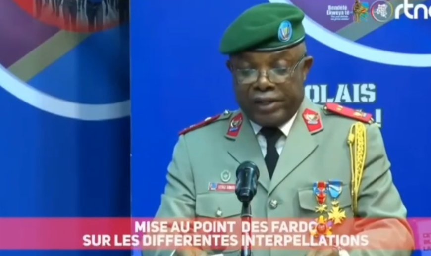 Interpellations au sein des FARDC : Le non respect des qualités de l'officier serait à la base