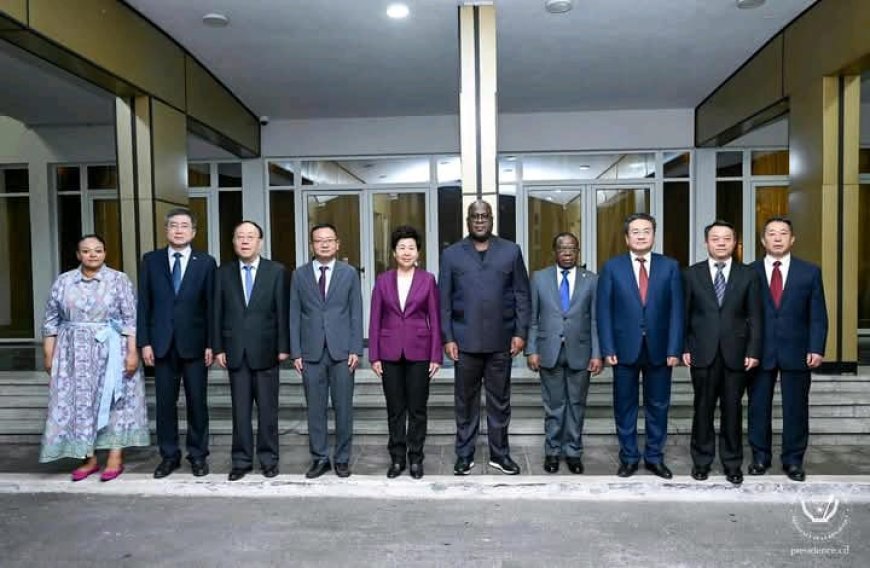 Tshisekedi s’entretient avec une délégation chinoise : Pékin renforce sa stratégie d’influence en RDC