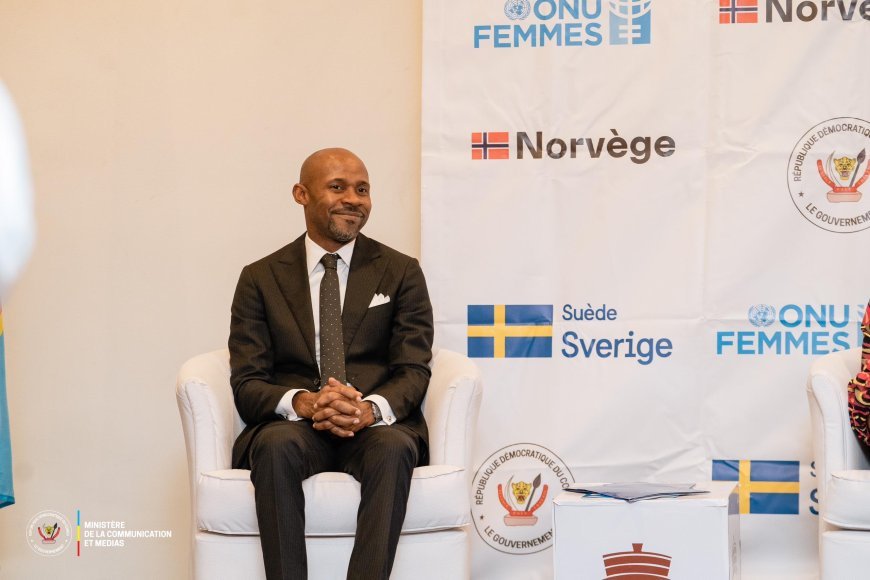 Patrick Muyaya : « Les médias doivent parler avec les femmes, à partir d’elles et pour elles »