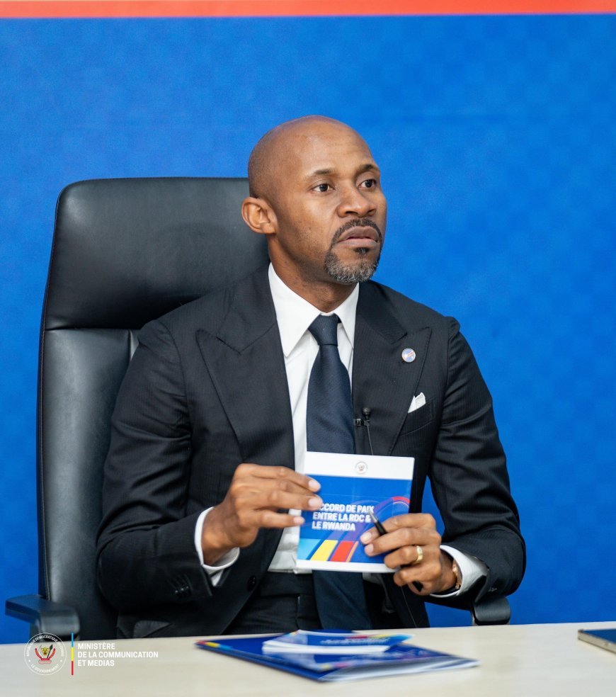 RDC: Les médias s’engagent pour la paix, Patrick Muyaya salue une dynamique historique