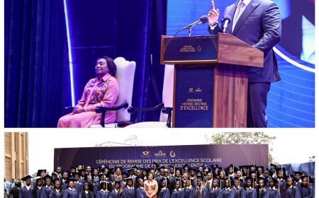 Excellencia : « Un don de Dieu » pour la RDC, Félix Tshisekedi salue l’engagement de son épouse pour l’éducation