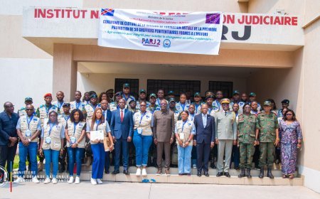 42 nouveaux greffiers pénitentiaires formés par l’INAFORJ