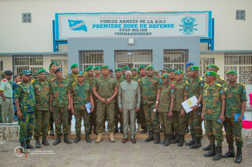 Kinshasa: En missions d'itinérance au sein des FARDC, Guy Kabombo promet de bâtir une Armée patriotique, formée et équipée