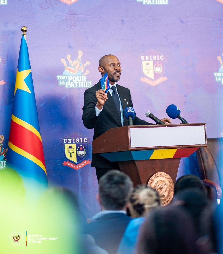 Patrick Muyaya: « Une nation qui laisse ses jeunes sans voix est une nation qui creuse sa propre tombe »