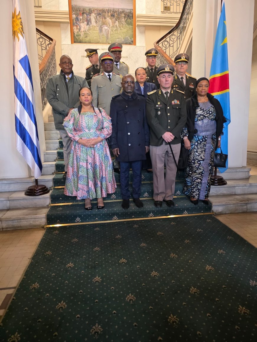 Coopération internationale : la RDC relance ses relations avec l’Amérique latine à travers une tournée gouvernementale en Uruguay