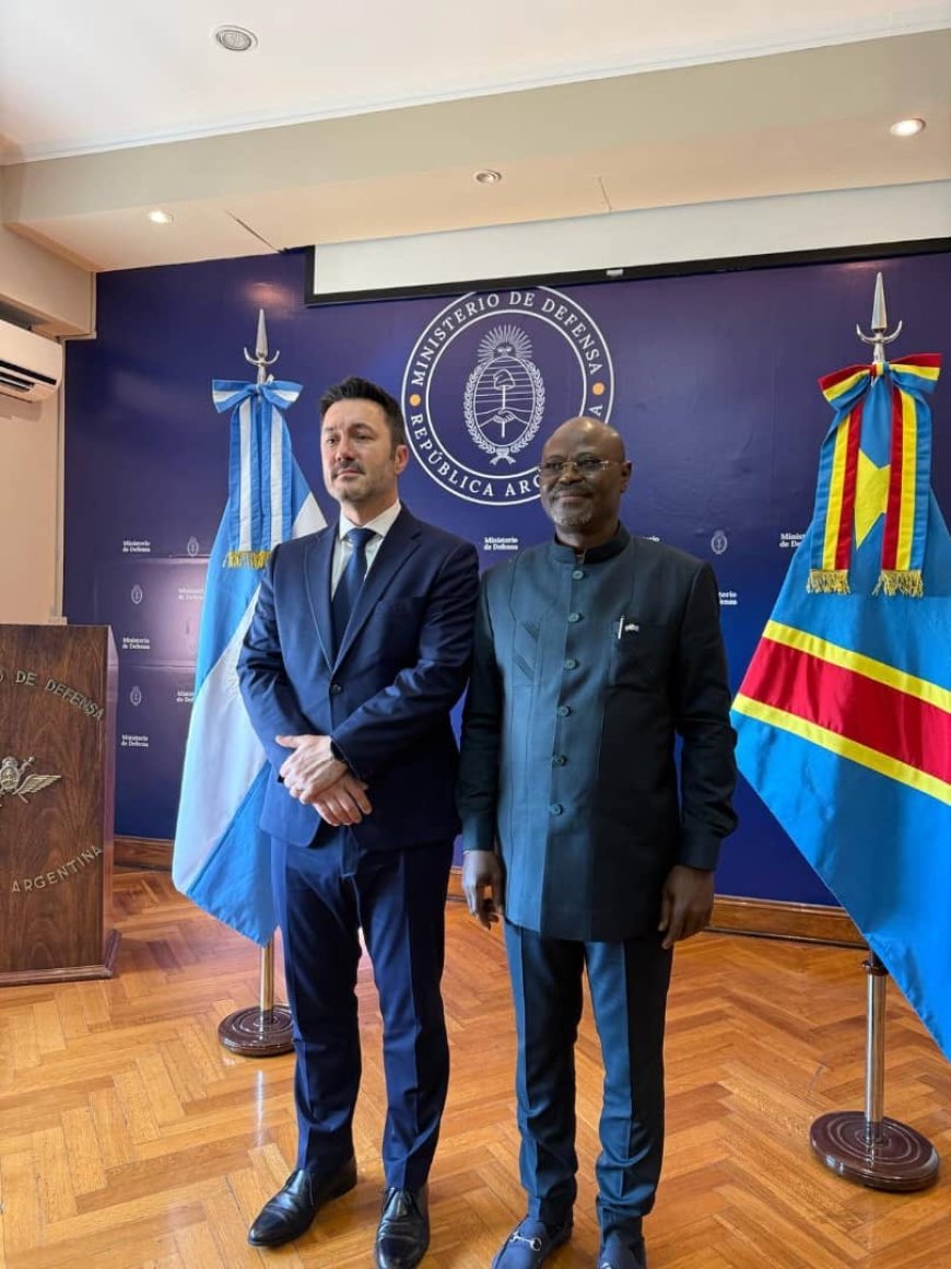 Renforcement de la coopération militaire entre la RDC et l’Argentine