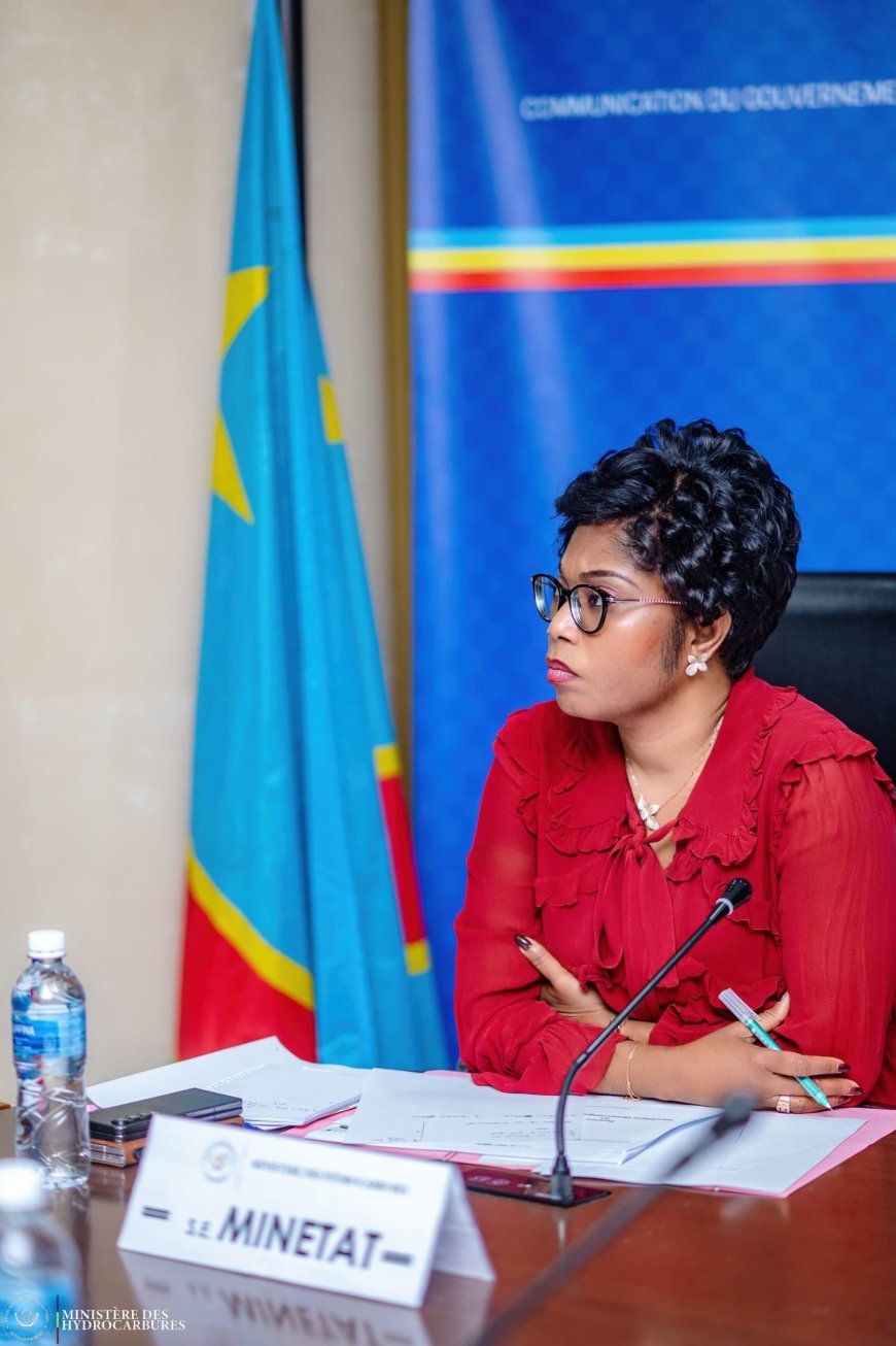 Hydrocarbures : La ministre d’État Acacia Bandubola reçoit les dirigeants de sociétés pétrolières à Kinshasa
