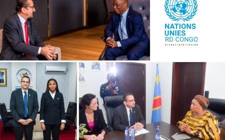 RDC : Le Coordonnateur résident de l'ONU entame des consultations avec les nouveaux ministres sectoriels