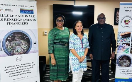 RDC- Belgique : L’ambassadeur de Belgique salue les efforts de la CENAREF contre les flux financiers illicites