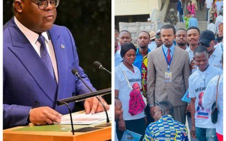 RDC-ONU: La Jeunesse de Bakwa Ntombolo félicite le Président Félix Tshisekedi pour l'élection de son pays à la vice-présidence de la 80 ème A.G.