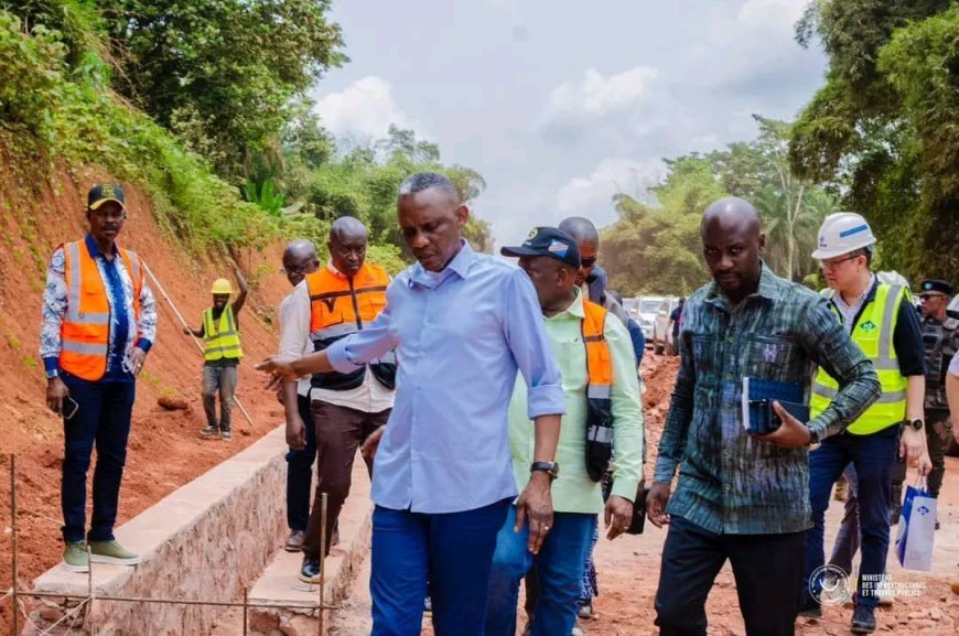 RDC/RN4 : Le ministre des Infrastructures et Travaux Publics en mission d’inspection à Kisangani