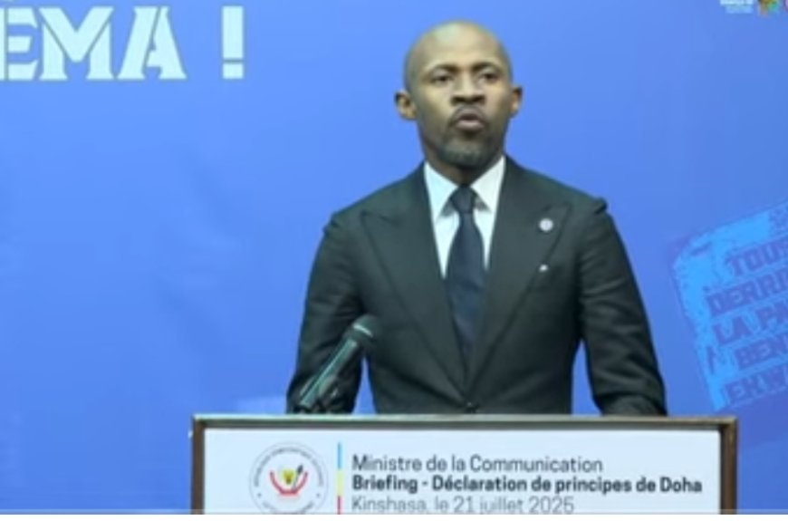 RDC : Patrick Muyaya explique pourquoi Tshisekedi refuse le dialogue proposé par la Fondation Thabo Mbeki