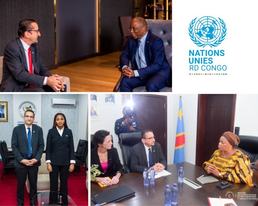 RDC : Le Coordonnateur résident de l'ONU entame des consultations avec les nouveaux ministres sectoriels