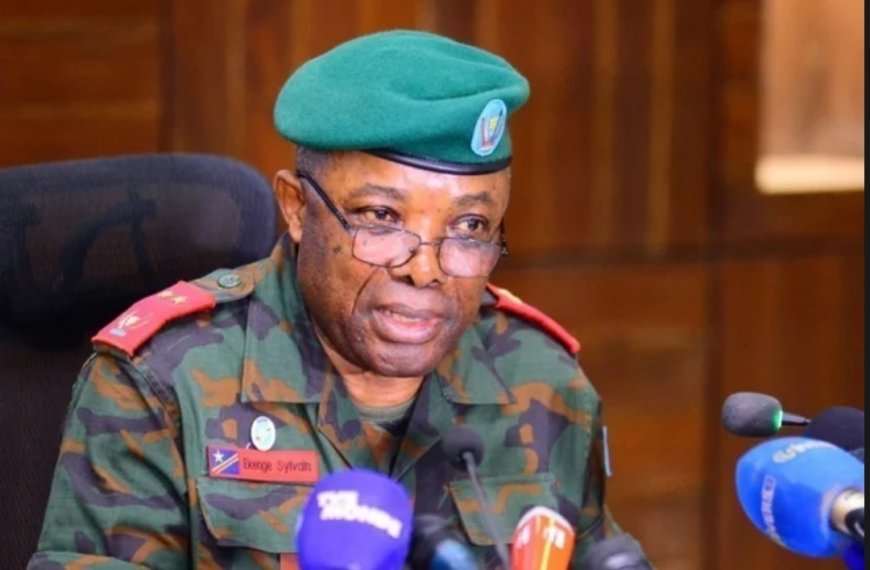 RDC  : les FARDC annoncent le décès du Général de Brigade Mwaku Mbuluku Daniel