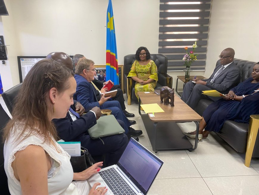 RDC: La Ministre Marie NYANGE et l'Ambassadeur de France échangent autour des questions cruciales de l'Environnement