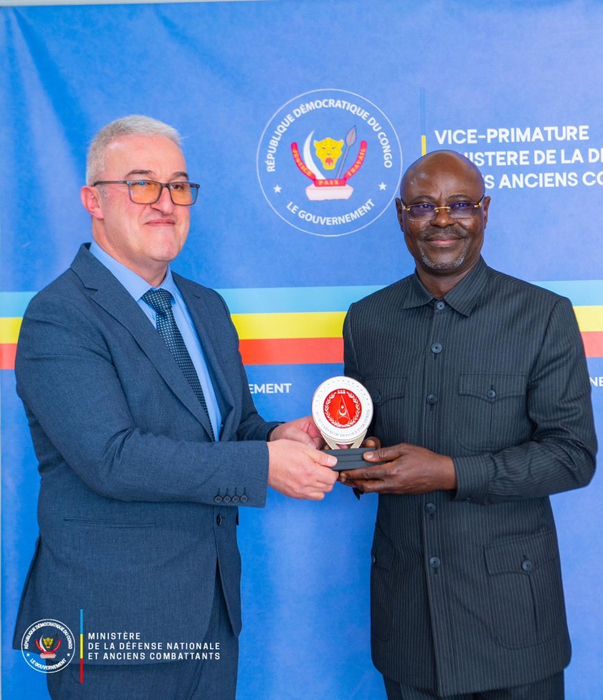 Renforcement de la coopération militaire : le ministre de la Défense de la RDC s'entretient avec la Turquie