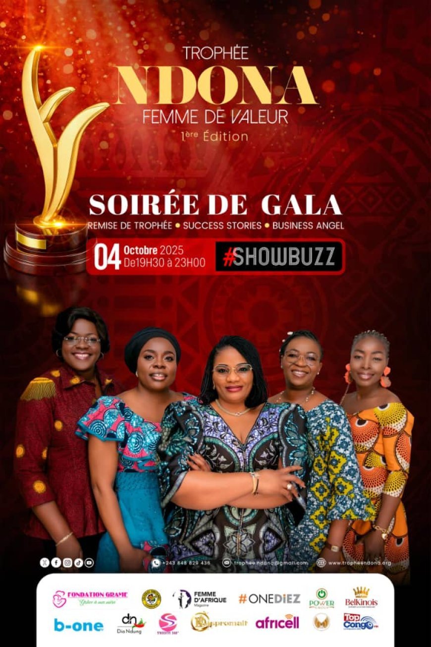 Kinshasa : La soirée « Ndona » met à l'honneur les femmes leaders congolaises