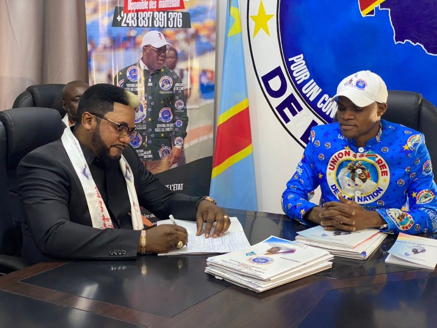 RDC : Jean Thierry Monsenepwo scelle son engagement pour l’Union sacrée en signant la Charte