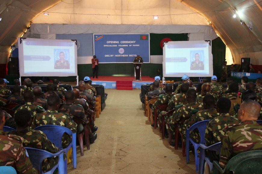Ituri : La MONUSCO renforce les capacités opérationnelles des FARDC